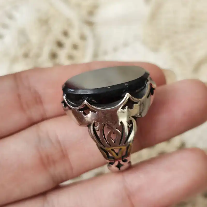 انگشتر مردانه مدل GL190