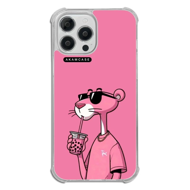 کاور آکام مدل AMC-WTA13PROMAX-PINK PANTHER12 مناسب برای گوشی موبایل اپل iPhone 13 Pro Max