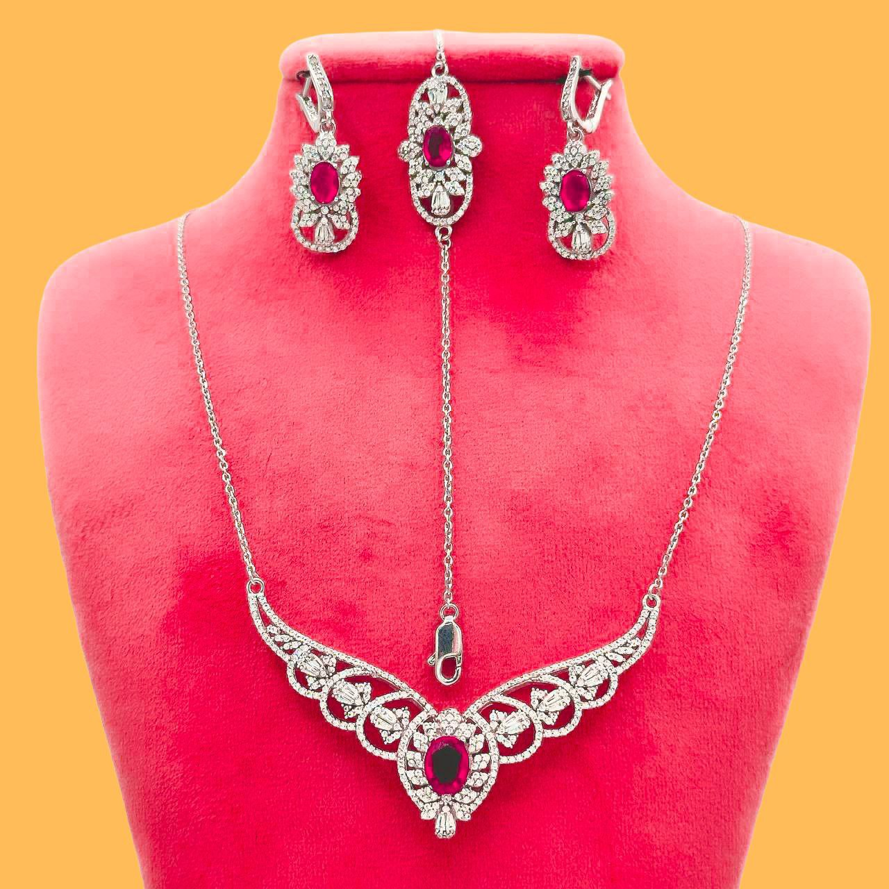 نیم ست نقره زنانه مدل مبینا کد 0031 نیم ست نقره زنانه مدل مبینا کد 0031