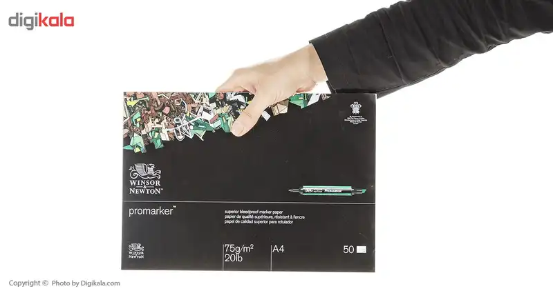 دفتر ماژیک آبرنگی وینزور کد 6002004 سایز A4