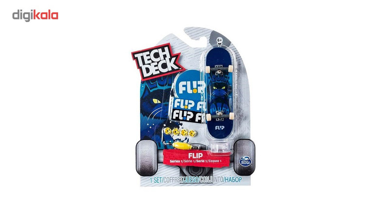 اسکیت بورد اسباب بازی اسپین مستر مدل Tech Deck Flip