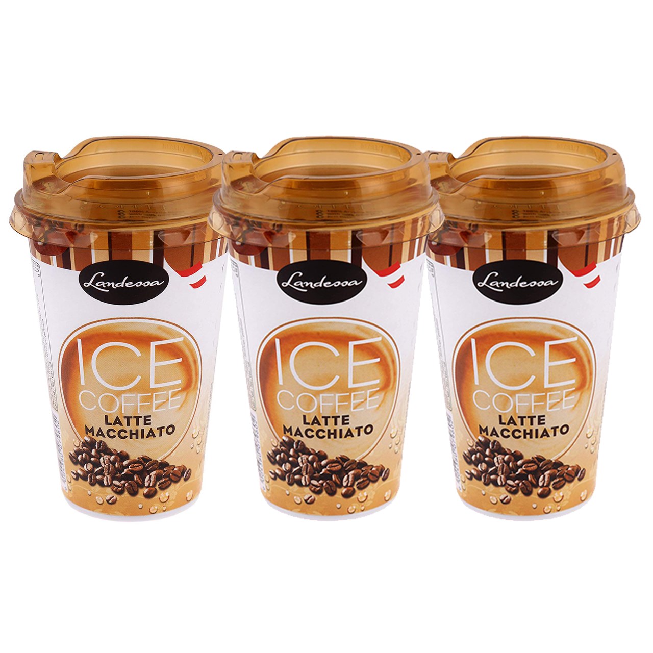 نوشیدنی قهوه سرد  لندسا مدل Latte Macchiato بسته 3 عددی
