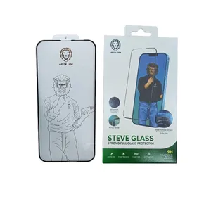 Green Steve Glass Strong Full Glass Protector IPhone 13 Pro Max