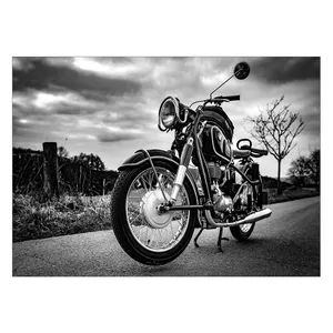 Wensoni Retro BMW Motorrad Chassis Size 50 x 70 Cm