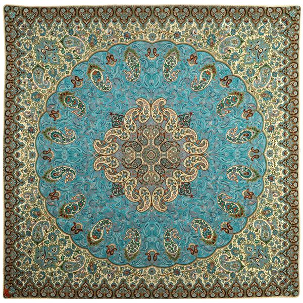 رومیزی سیمین سری ترمه مدل Khorshid رومیزی سیمین سری ترمه مدل Khorshid