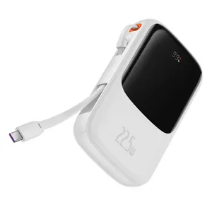 Baseus Qpow Pro model power bank with a capacity of 10000 mAh