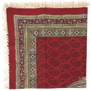 سفره قلمکار اثر عطریان طرح 47 سایز 100 × 100 سانتی متر