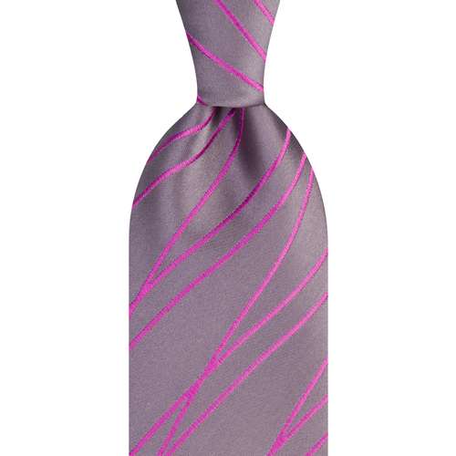 ست کراوات و دستمال جیب و گل کت مردانه جیان فرانکو روسی مدل GF-ST646-GR