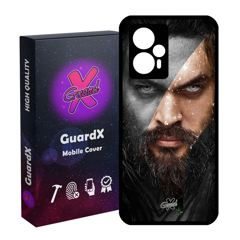 کاور گارد ایکس طرح Aqua Man مدل Glass10362 مناسب برای گوشی موبایل شیائومی Poco F5/Redmi Note 12 Turbo