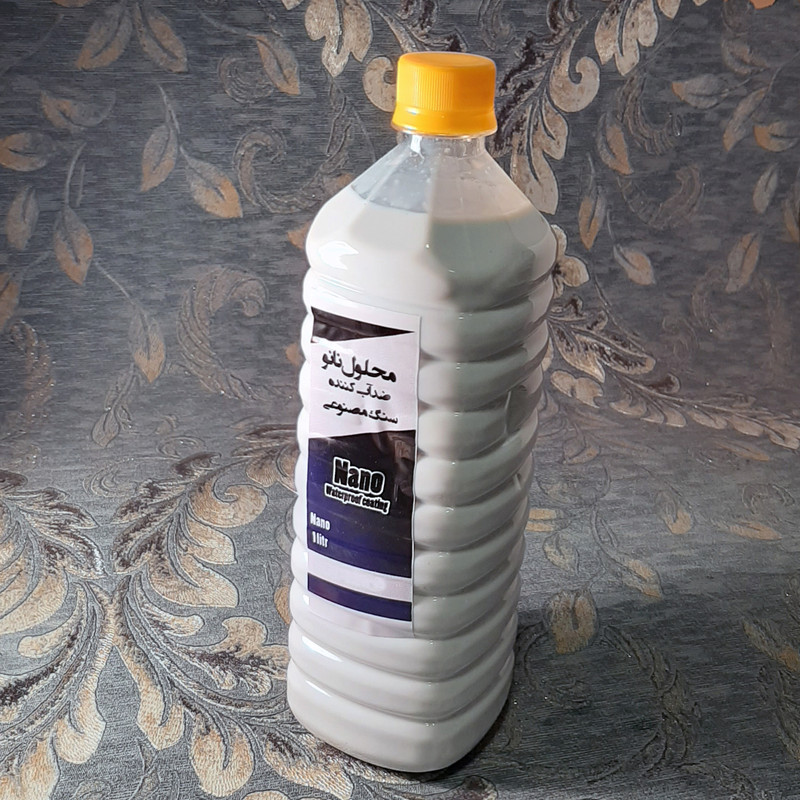 محلول ضدآب کننده سنگ مصنوعی مدل نانو حجم 1 لیتر