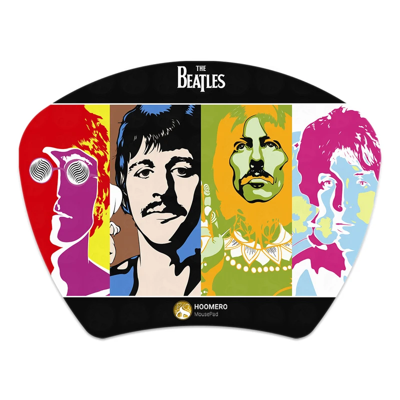 ماوس پد هومرو مدل MC950 طرح بیتلز راک بند