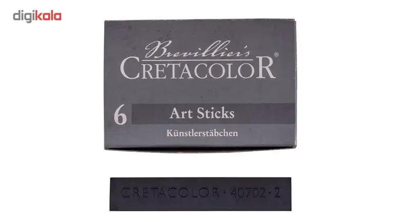 زغال طراحی کرتاکالر مدل 40702 بسته 6 عددی