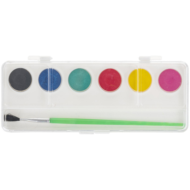 آبرنگ 6 رنگ آریا مدل 5001G