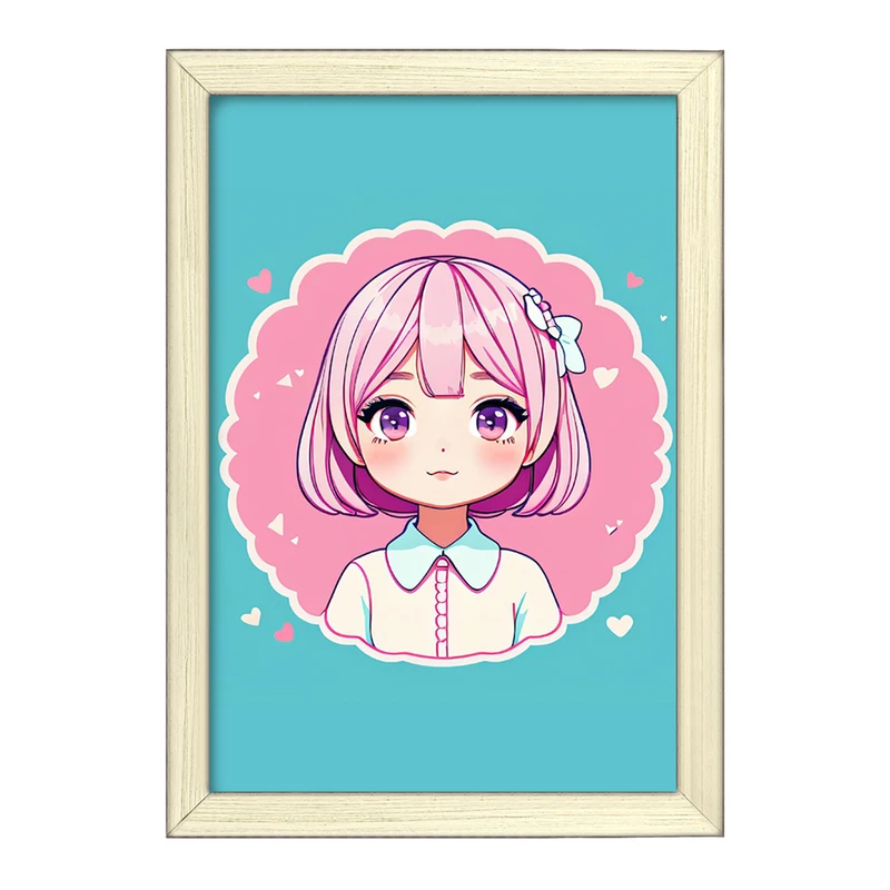 تابلو خندالو طرح دخترانه (Girlish) کد 36890