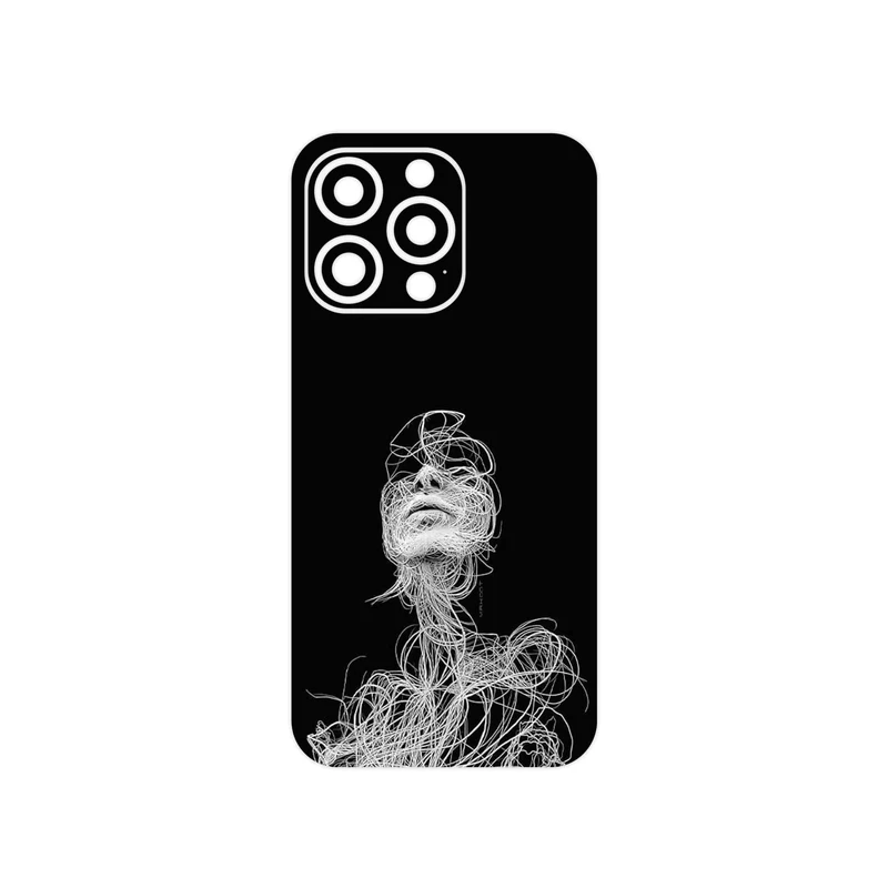 برچسب پوششی ماهوت مدل Strings Digital Art 2 مناسب برای گوشی موبایل اپل iphone 13 Pro