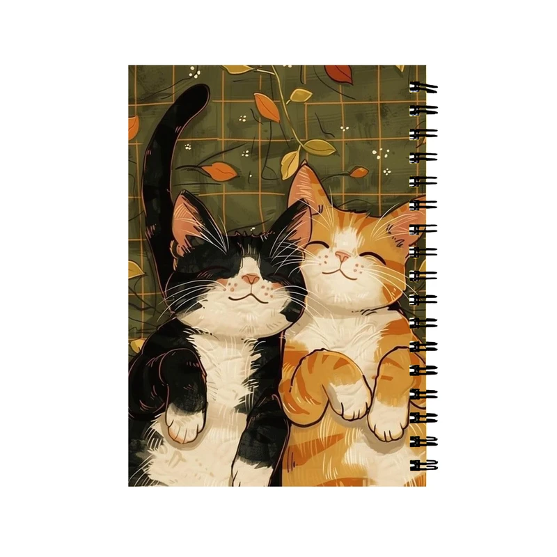 دفتر مشق 60 برگ مدل گربه های بامزه کد 30