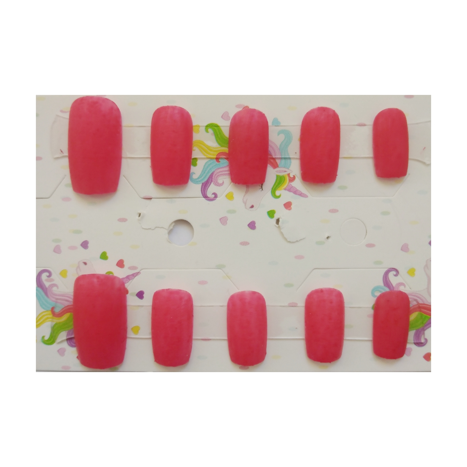 ناخن مصنوعی مدل مستطیل بسته ده عددی