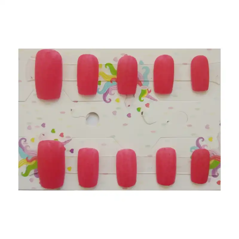 ناخن مصنوعی مدل مستطیل بسته ده عددی