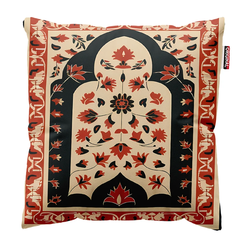 کوسن پاد آفرین مدل فرش و گلیم کد 30 سایز 40*40 سانتی متر