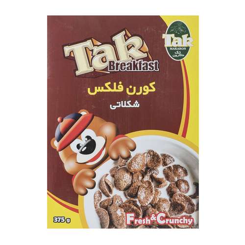 کورن فلکس شکلاتی تک ماکارون - 375 گرم