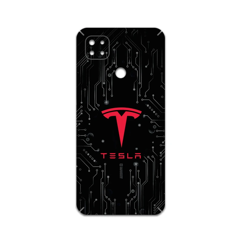 برچسب پوششی ماهوت مدل TESLA-Motors مناسب برای گوشی موبایل شیائومی Redmi 9C NFC