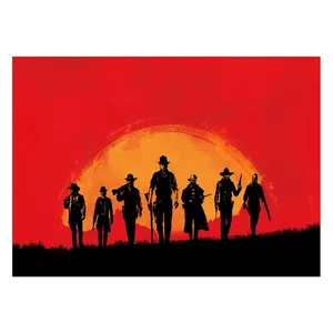 Wensoni Red Dead Redemption Chassis Size 50 x 70cm