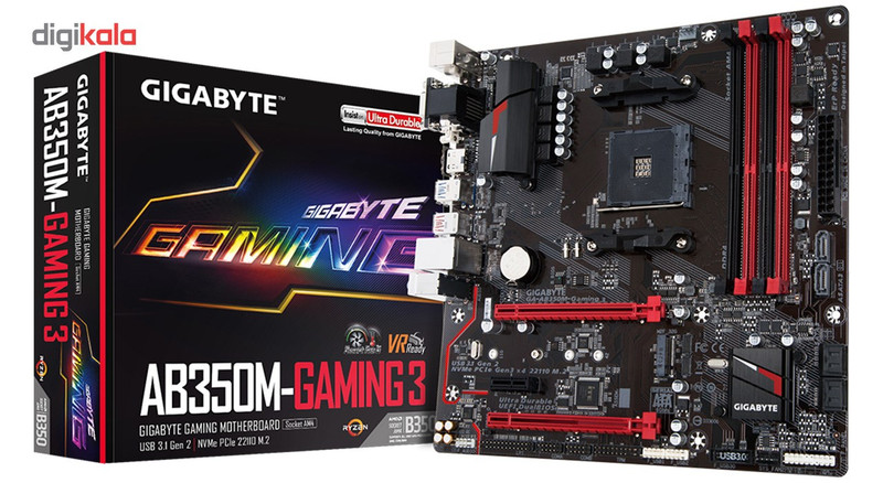 مادربرد گیگابایت مدل GA-AB350M-Gaming 3 (rev. 1.0)
