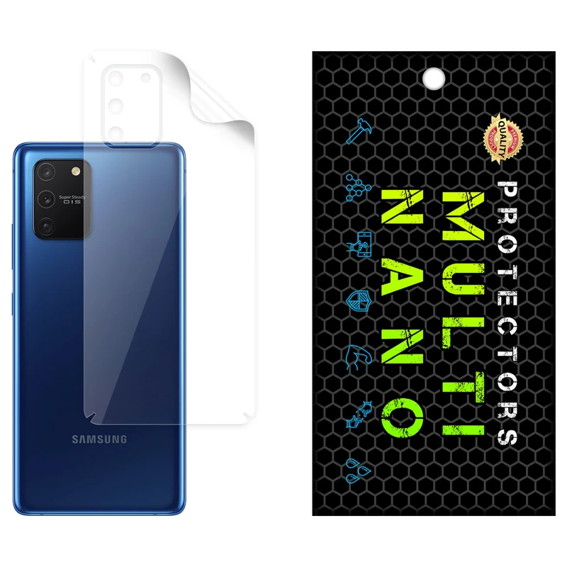 محافظ پشت گوشی شفاف نانو هیدروژل مولتی نانو مدل X-F1T مناسب برای گوشی موبایل سامسونگ Galaxy S10 Lite