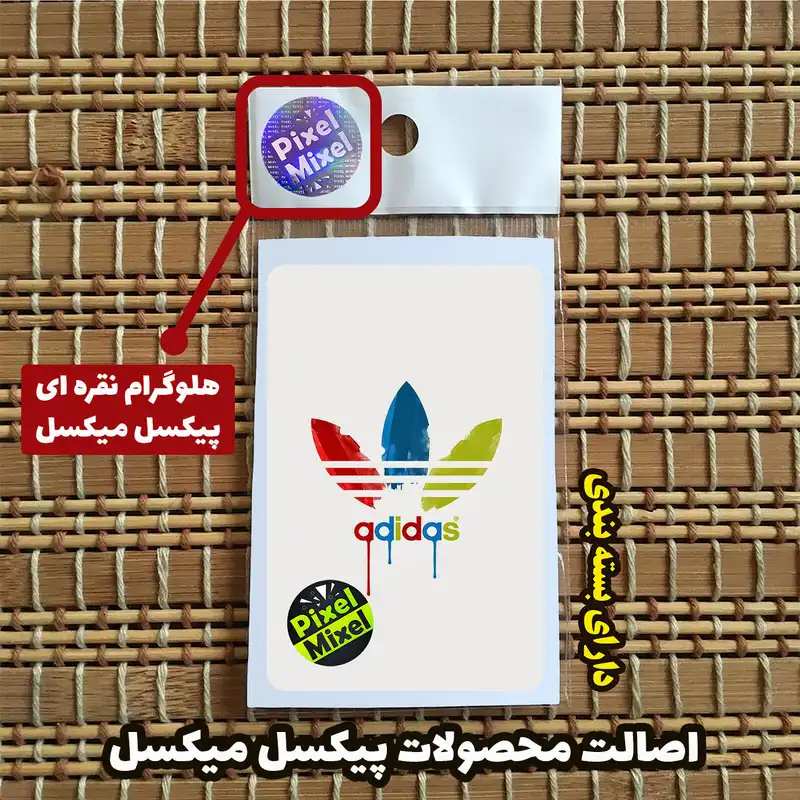 استیکر کارت مدل لوگو