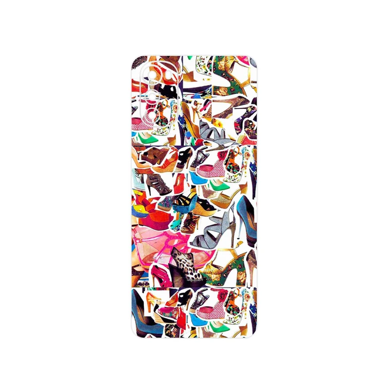 برچسب پوششی ماهوت مدل Collage of High heel Shoes مناسب برای گوشی موبایل موتورولا Moto E32s
