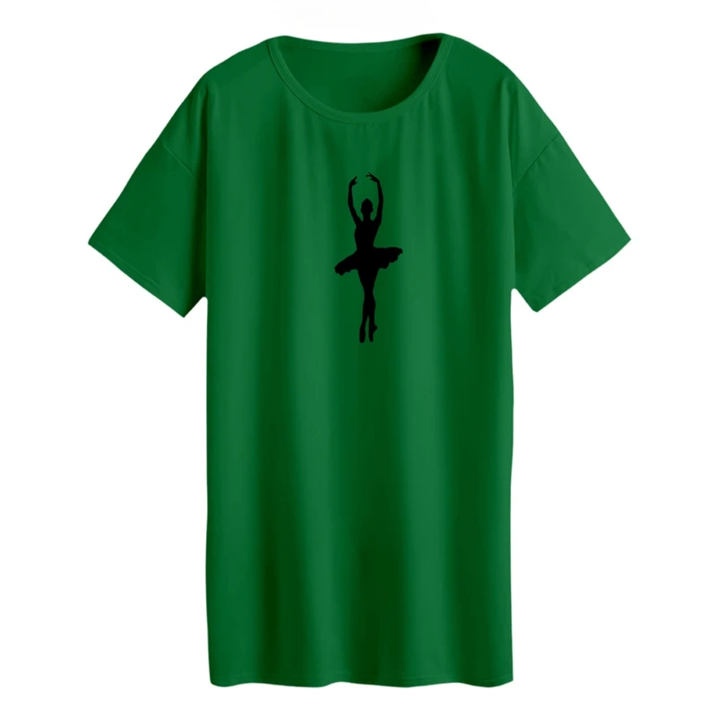 تی شرت لانگ زنانه مدل مینیمال کد 3