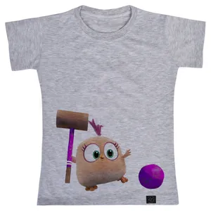 تی شرت آستین کوتاه دخترانه 27 مدل جوجه کد V189