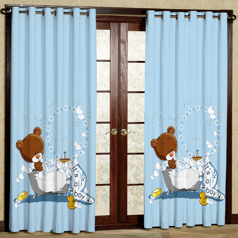 پرده مدل خرس مخمل پانچی کد 1024 سایز 200x140 سانتی متر