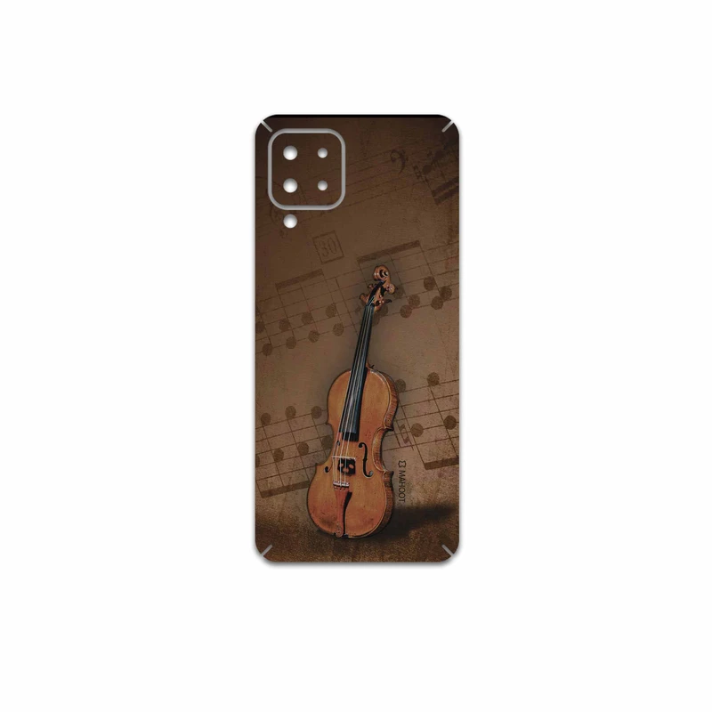 برچسب پوششی ماهوت مدل Violin-Instrument مناسب برای گوشی موبایل سامسونگ Galaxy A22 4G