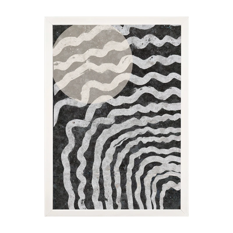 تابلو مدل دیواری طرح انتزاعی کد EA-1037