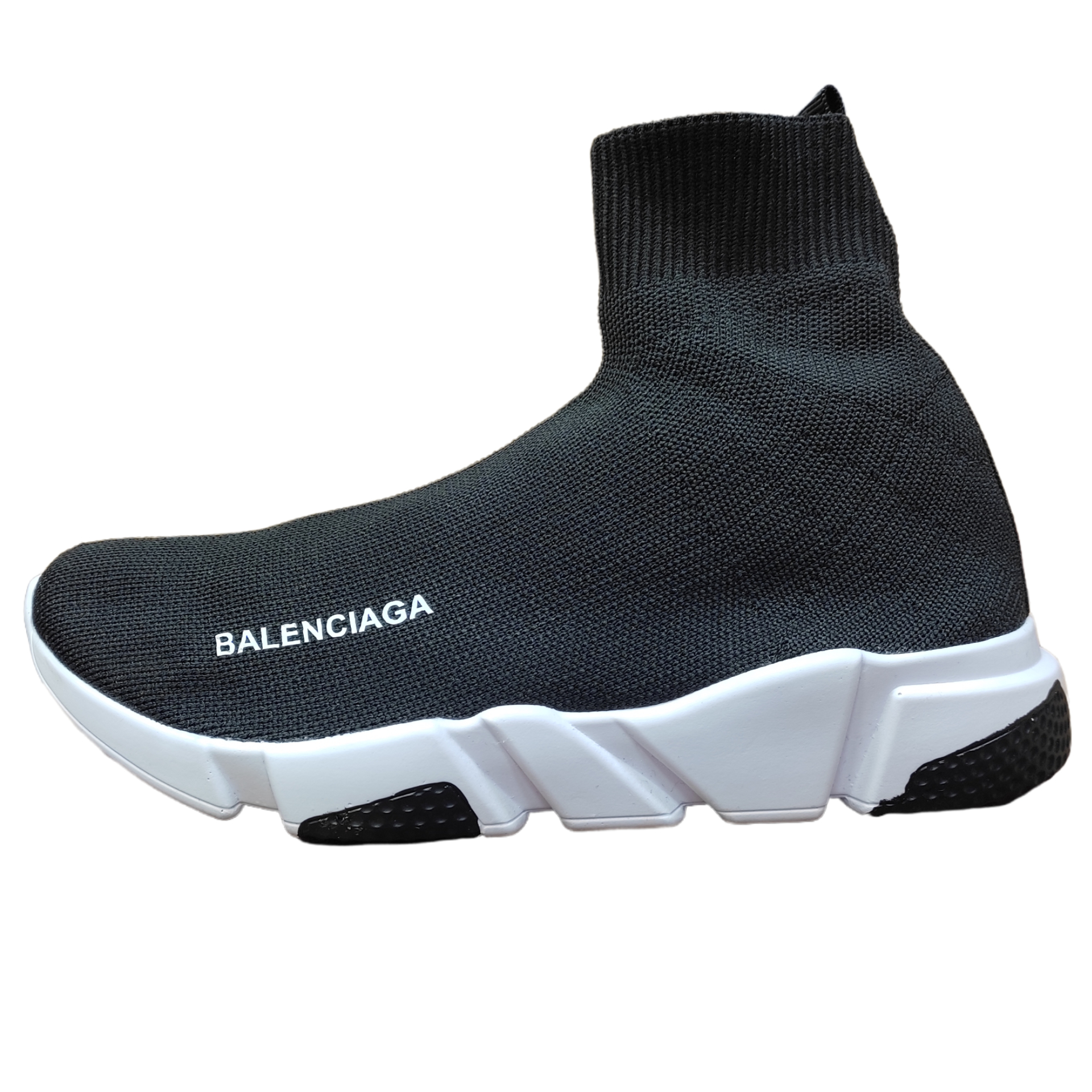 کفش پیاده روی مردانه مدل آس اسپرت جورابی ساقدار کد BALEN-30 رنگ مشکی
