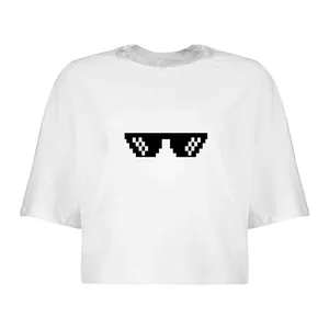 کراپ‌تاپ آستین کوتاه زنانه مدل  L46 S