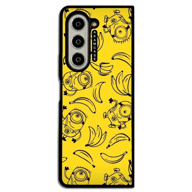 کاور آکام مدل AMC-WSGZFOLD5-MINIONS14 مناسب برای گوشی موبایل سامسونگ Galaxy Z Fold 5