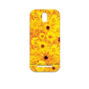 MAHOOT Yellow-Flower Cover Sticker for HTC Desire 500
