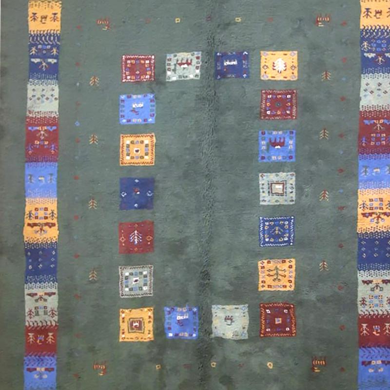 گبه فرش دستباف سه متری کد NKP.C.N/2