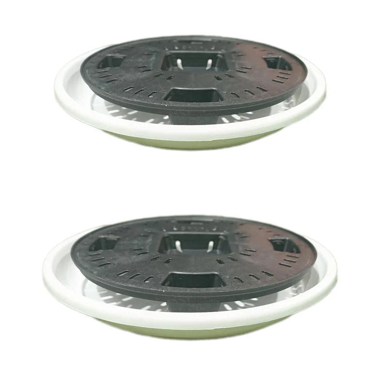 زیرگلدانی مدل زهکش دار کد 16 بسته 2 عددی