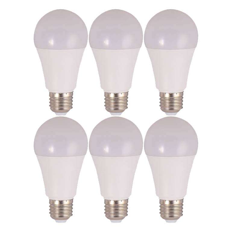 لامپ ال ای دی 9 وات پارس افروز مدل HD03 پایه E27 بسته 6عددی