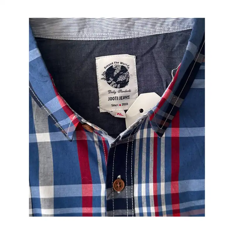 پیراهن آستین کوتاه مردانه جوتی جینز مدل 82533102