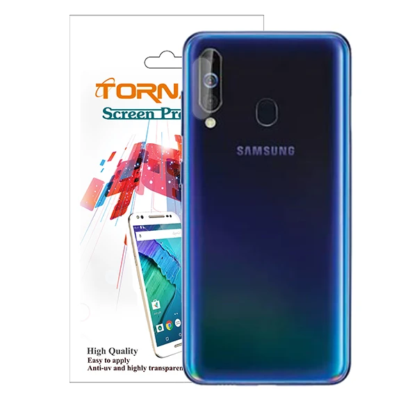 محافظ لنز دوربین مدل پرچسب TPU مناسب برای گوشی موبایل سامسونگ Galaxy A60