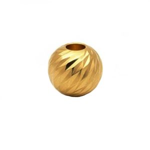 طلا گرمی 18 عیار مایا ماهک مدل گوی تراش البرنادو MO0214