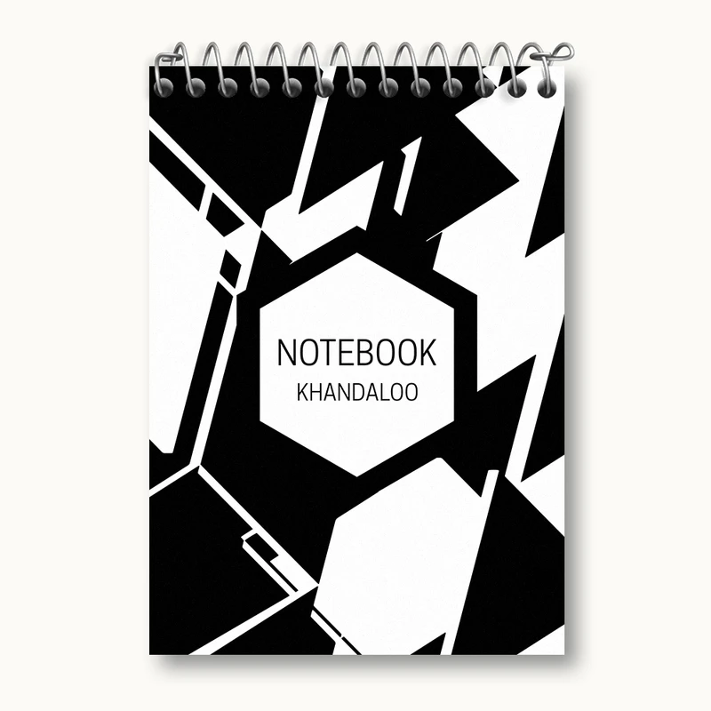 دفتر یادداشت 50 برگ خندالو مدل مدرن کد N393