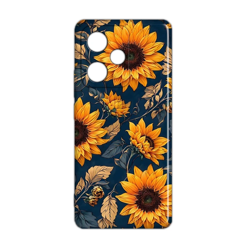 کاور مدل گل کد 321 مناسب برای گوشی موبایل شیائومی Redmi 13