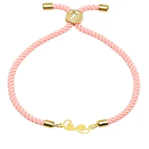 دستبند طلا 18 عیار زنانه الن نار مدل   ELN100195