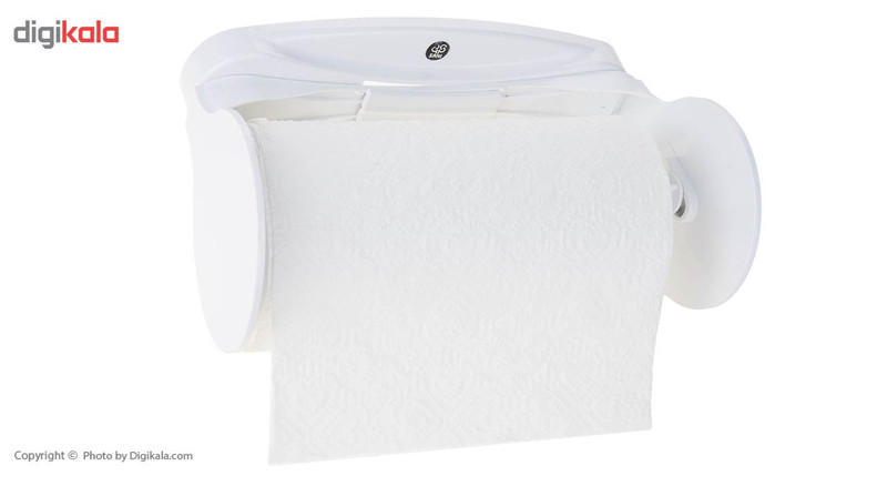 جای دستمال توالت سنی پلاستیک مدل Rayka