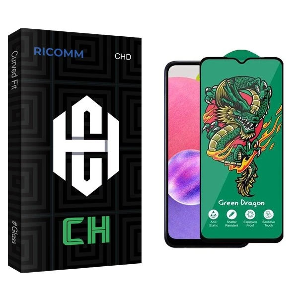 محافظ صفحه نمایش ریکام مدل CH Green_Dragon مناسب برای گوشی موبایل سامسونگ Galaxy A03s